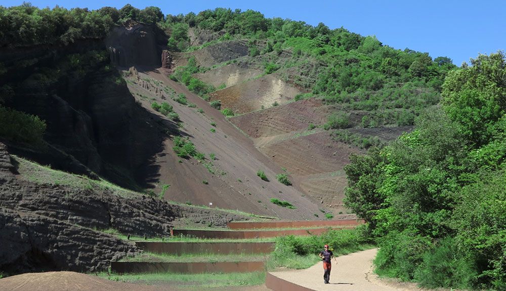 Tras la huella de los viejos volcanes en la Garrotxa