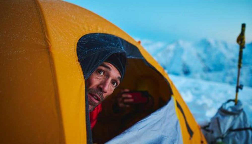 El alpinista italiano Hervé Barmasse