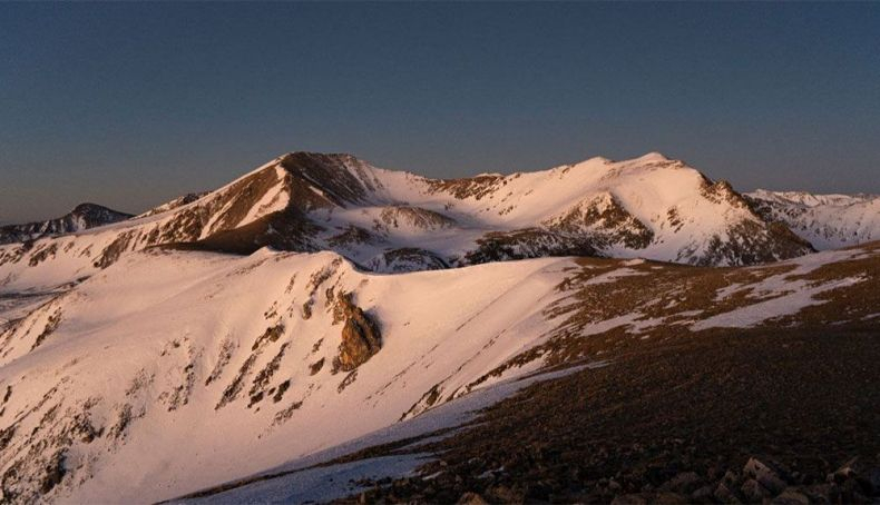 Las heladas e inhóspitas crestas de Vallter donde se ha celebrado el Vivac de los Barbudos Las heladas e inhóspitas crestas de Vallter donde se ha celebrado el Vivac de los Barbudos