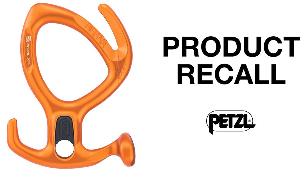 Se retiran los descensores PIRANA de PETZL