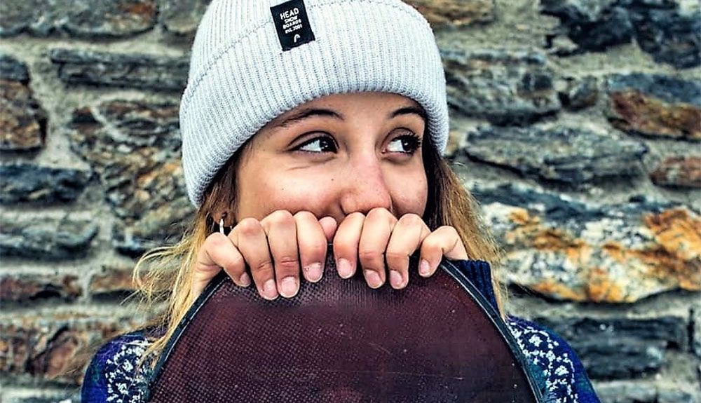 Nuria Castán hace historia en el freeride
