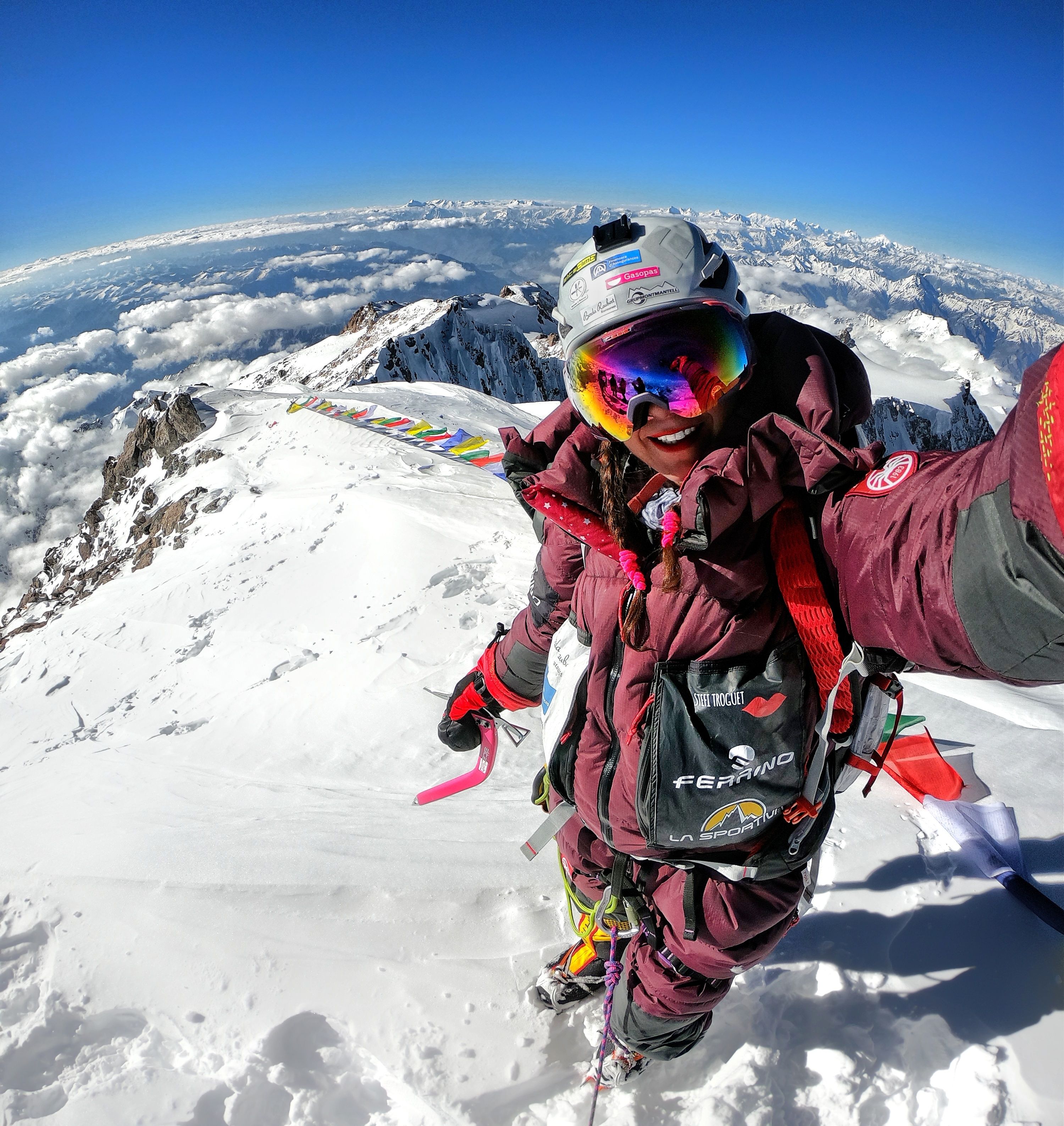 Stefi Troguet rumbo al Karakorum