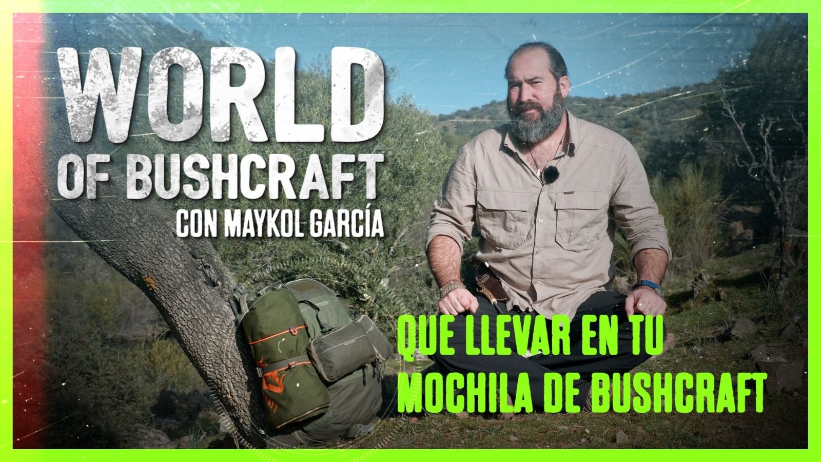 Mochila de Bushcraft 