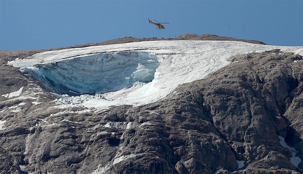 Los glaciares en los Alpes han perdido un 17% de hielo en los últimos 20 años