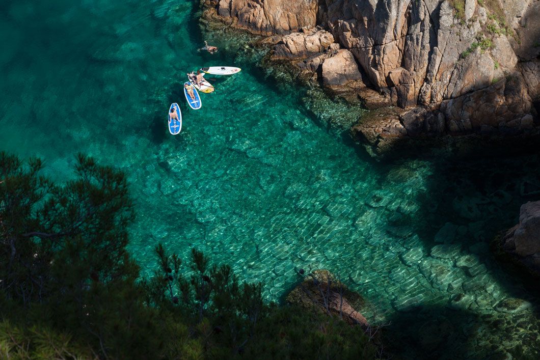 Las calas turquesa en SantFeliuGuíxols, Costa Brava/ Ajuntament de Sant Feliu de Guíxols