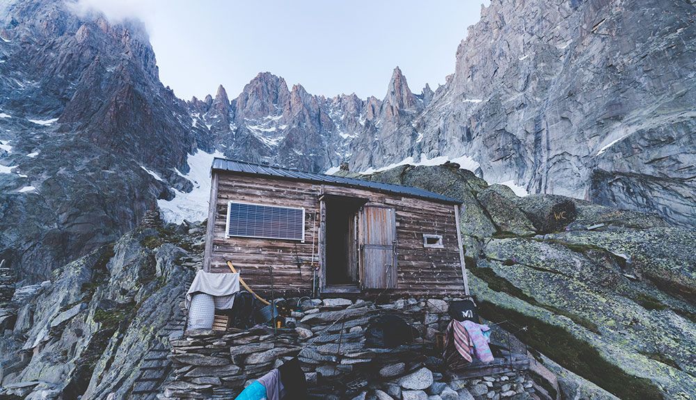 La vida en un refugio de montaña
