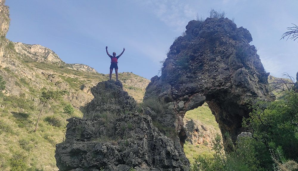Portalet del Borrell, el arco de las mariposas