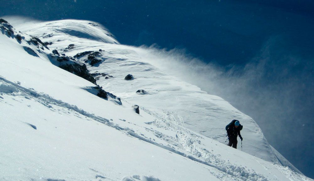 Viento en montaña
