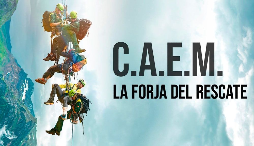 Rescatadores de montaña en "CAEM, la Forja del Rescate"