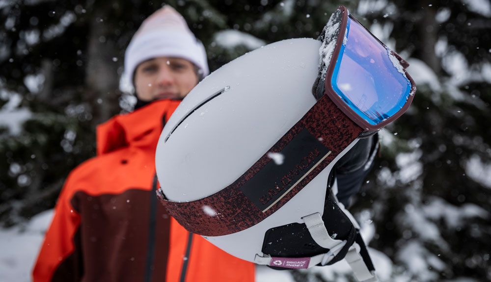 Salomon Brigade Index, el primer casco reciclable para deportes de invierno