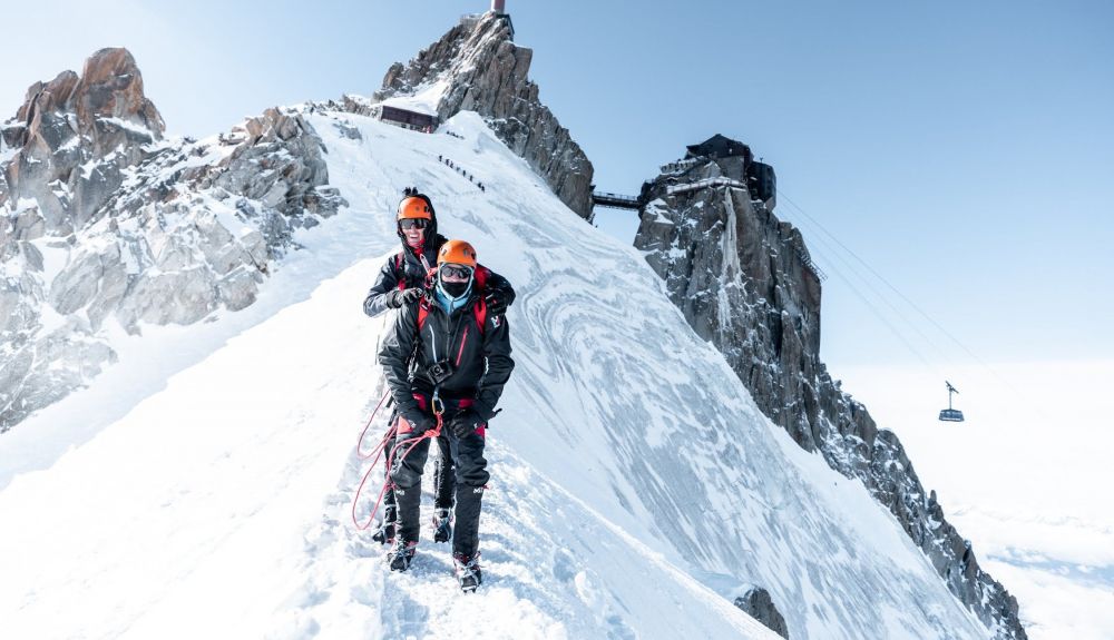 Aiguille du Midi segunda doble Mathurin Vauthier A7V03599 3 Aiguille du Midi segunda doble Mathurin Vauthier A7V03599 3