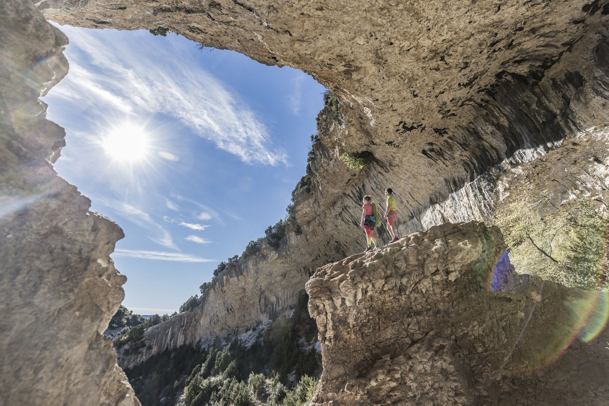 Rodellar, un verano en la vertical para los más pequeños