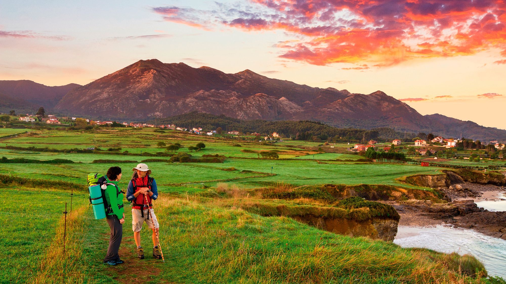 En Asturias tú eres el camino. Foto: Benedicto Santos / Turismo Asturias