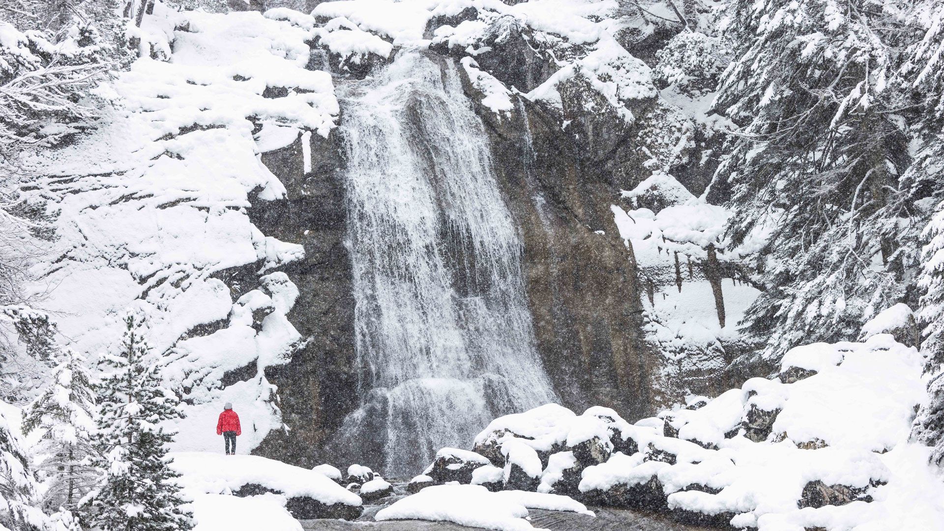 Descubre Cauterets-Pont d'Espagne: mucho más que esquí en el corazón del Pirineo francés. La cascada de Pont d'Espagne, uno de los dos espacios de esquí de Cauterets  N.BIRRIEN