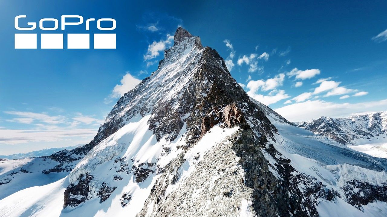 Un dron hasta la cumbre del Cervino