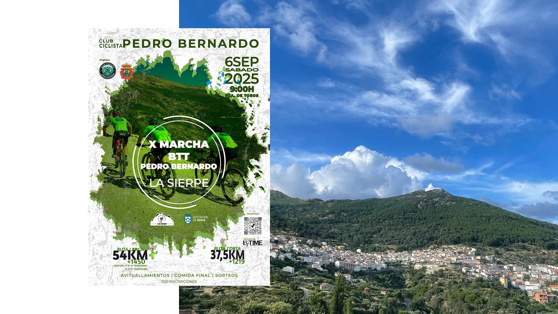 Abiertas las inscripciones para la Marcha BTT 'La Sierpe' de Pedro Bernardo 