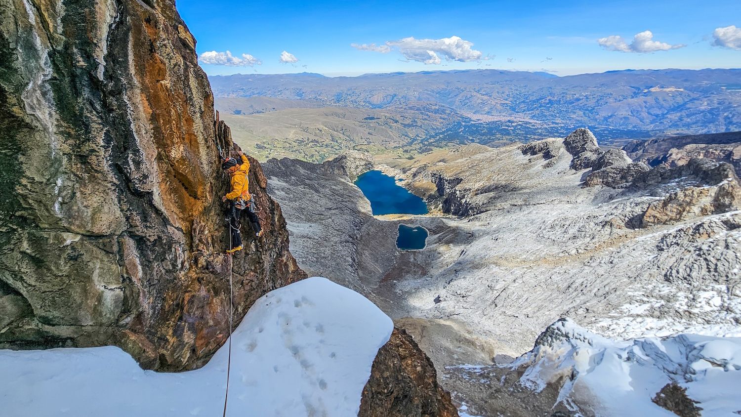 Así fue la ascensión de los Pou al Nevado Churup