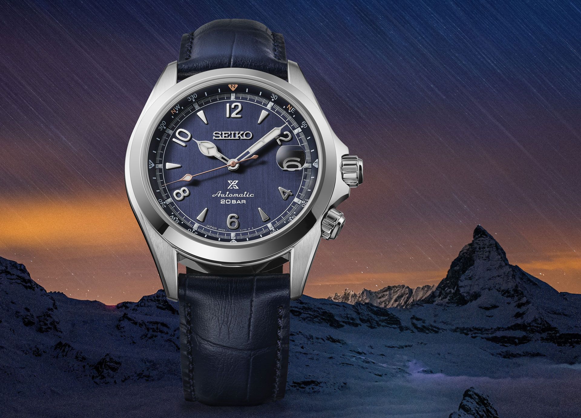 Seiko Alpinist  Night Sky