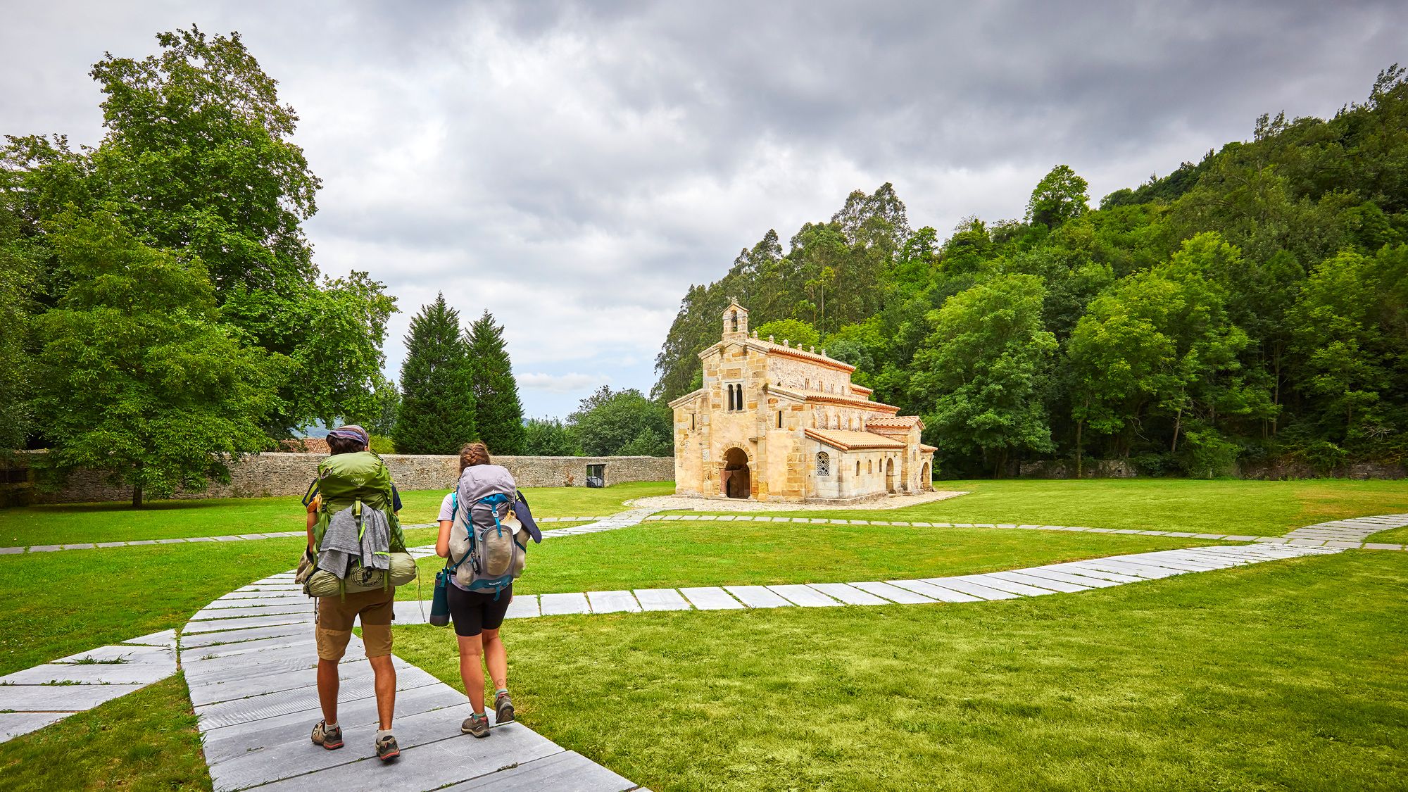 Los Caminos de Santiago en Asturias. Foto: Juan de Tury / Turismo Asturias