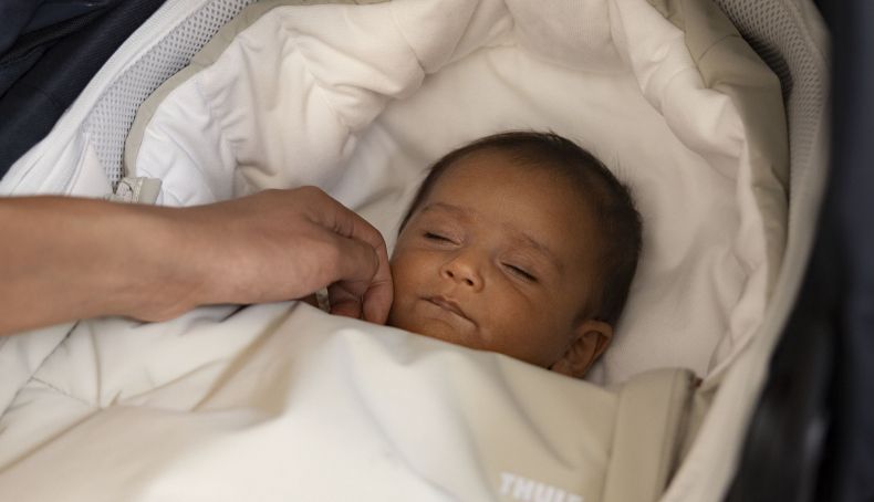 Large Thule Elements high perf footmuff wThuleCharm LS Malmo 250821 6475