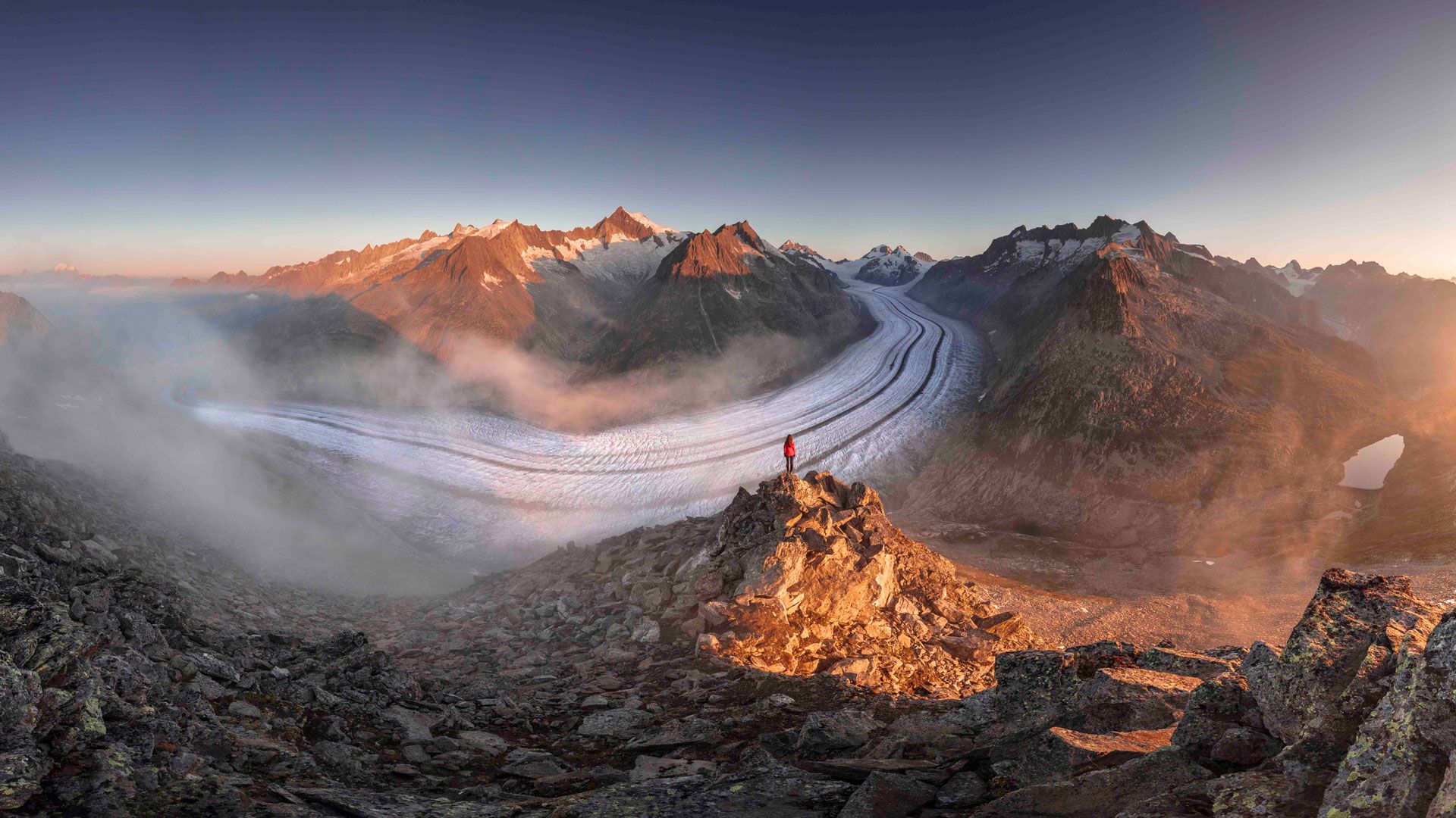 El Gran Glaciar del Aletsch