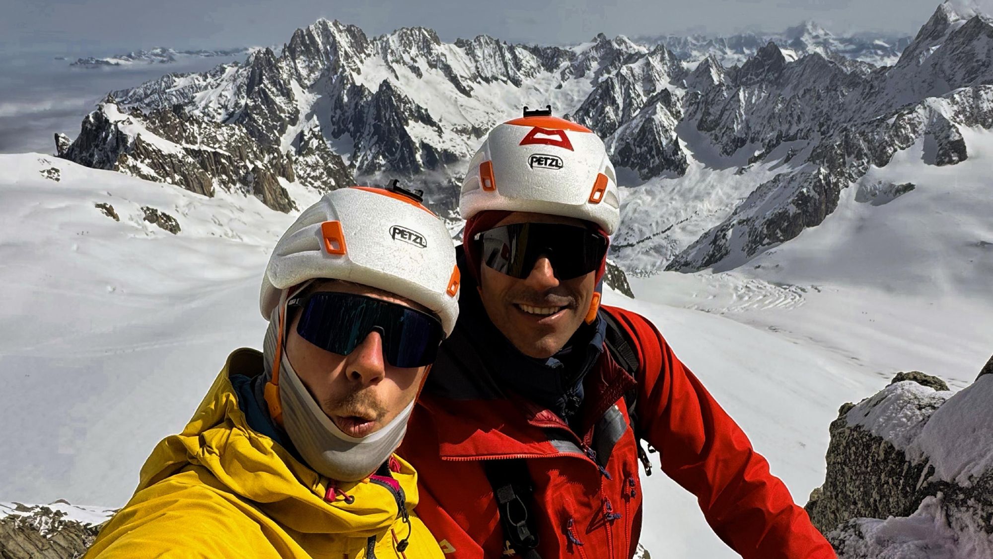 Symon Welfringer y Christophe Dumarest crean una obra maestra en el corazón del Mont Blanc