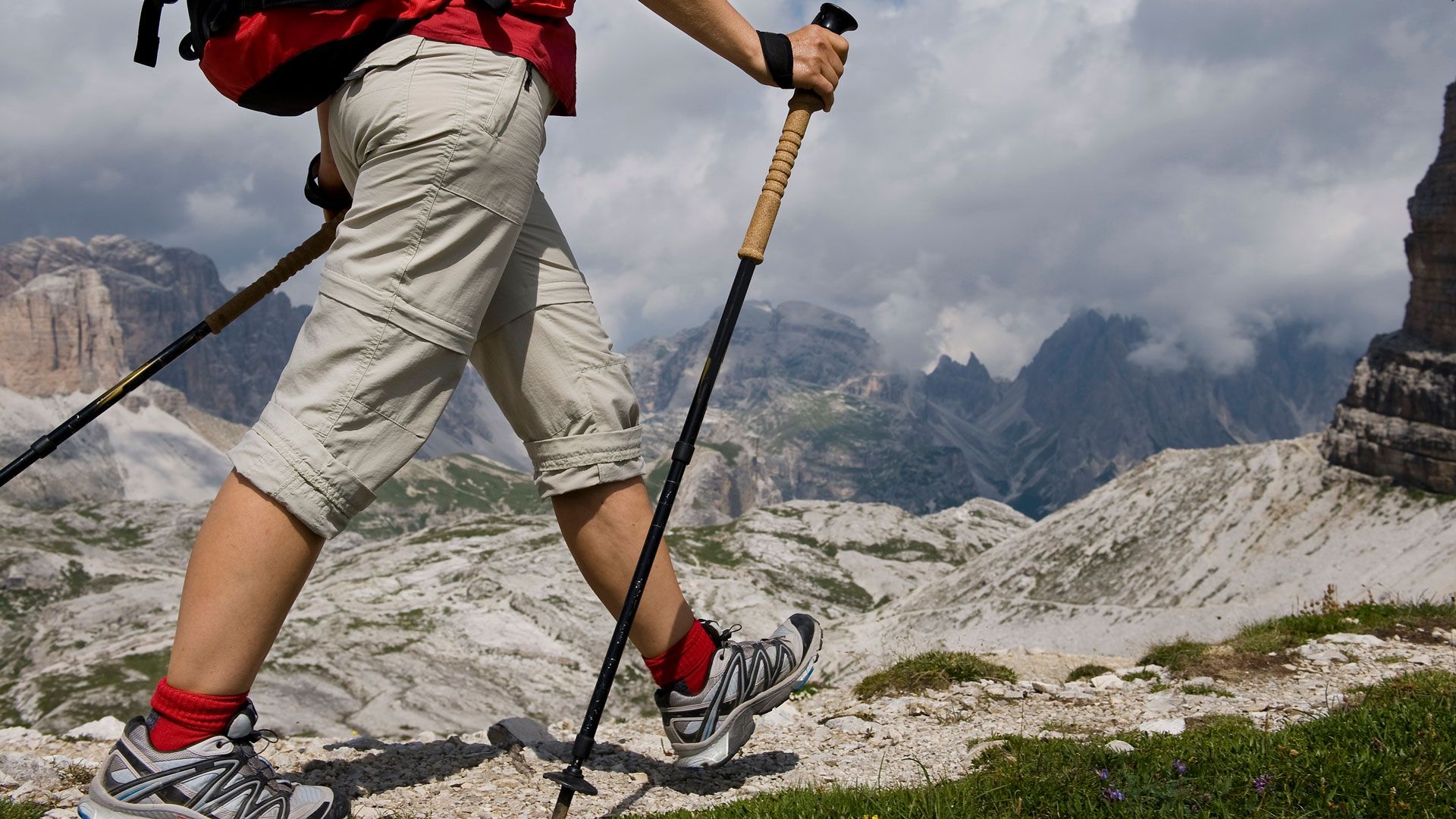 Los inconvenientes de usar siempre bastones de trekking