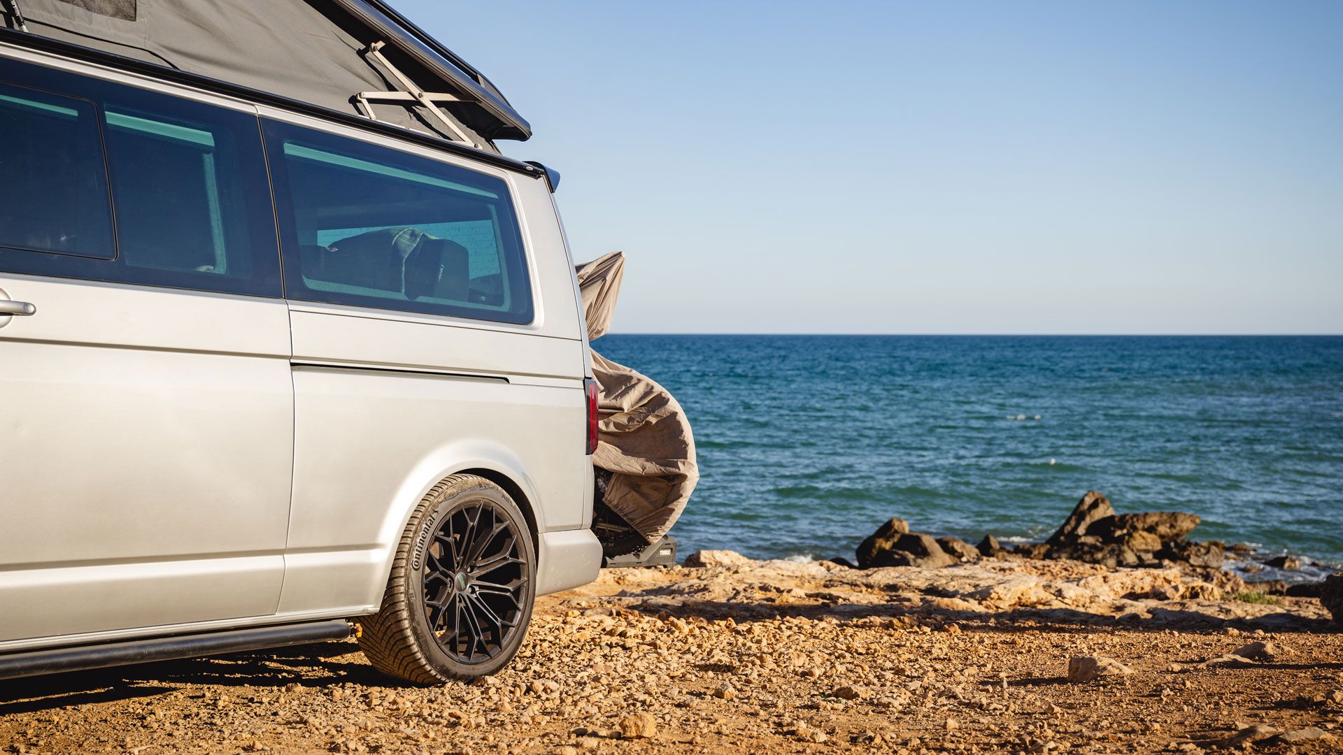 Viajar en camper. Copyright Continental/Adam Lievesley 