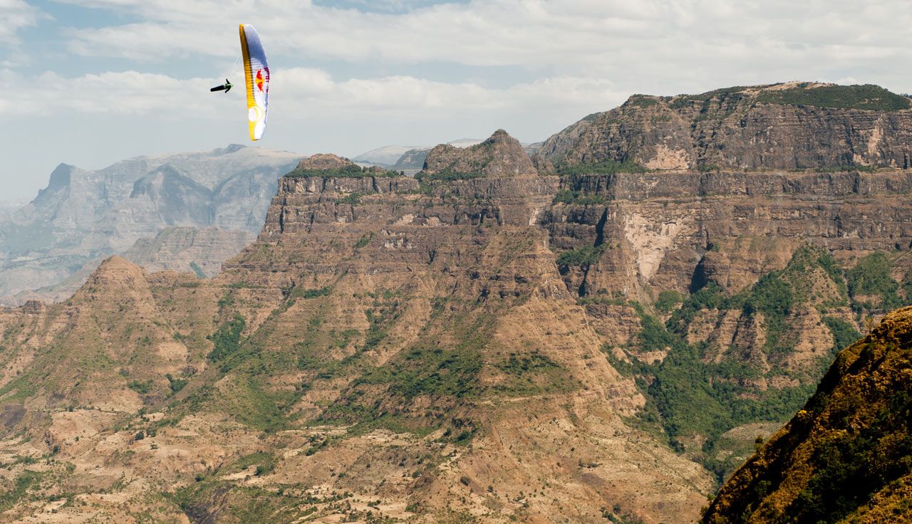 Parapente en África