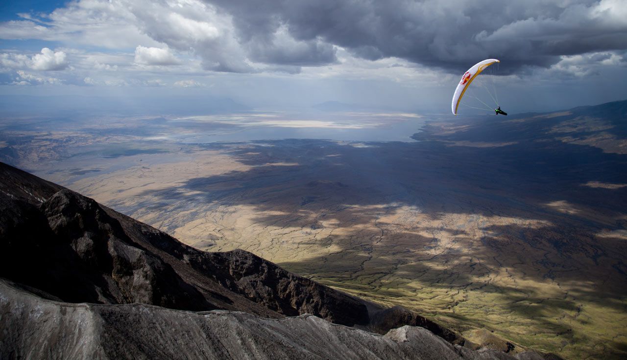 Parapente en África