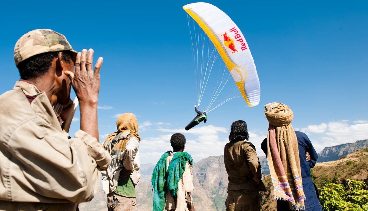 Parapente en África