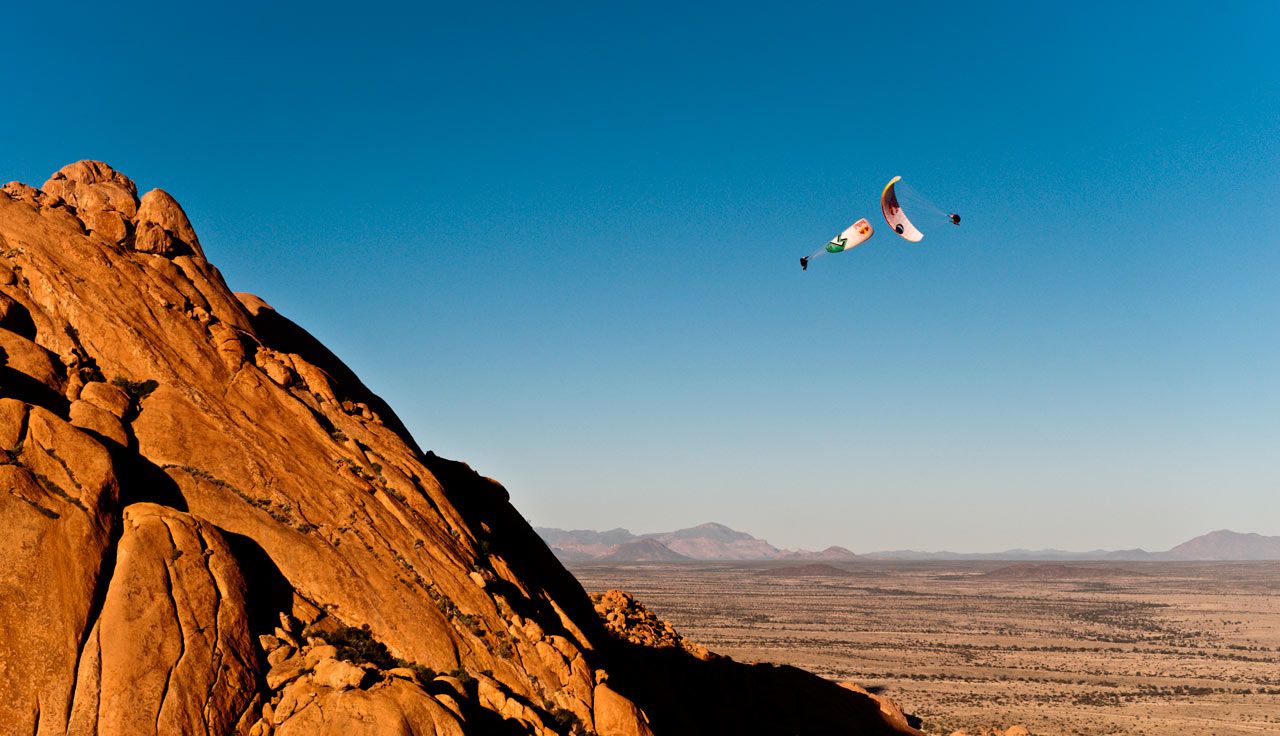 Parapente en África