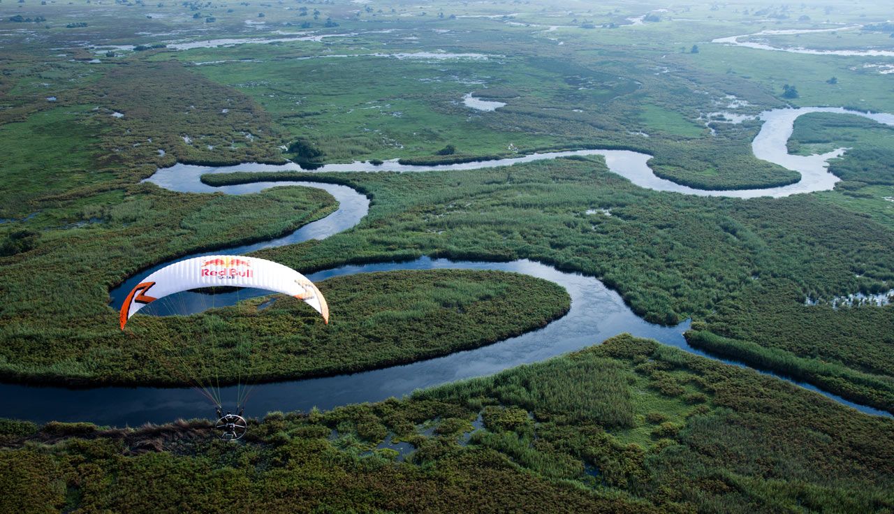 Parapente en África