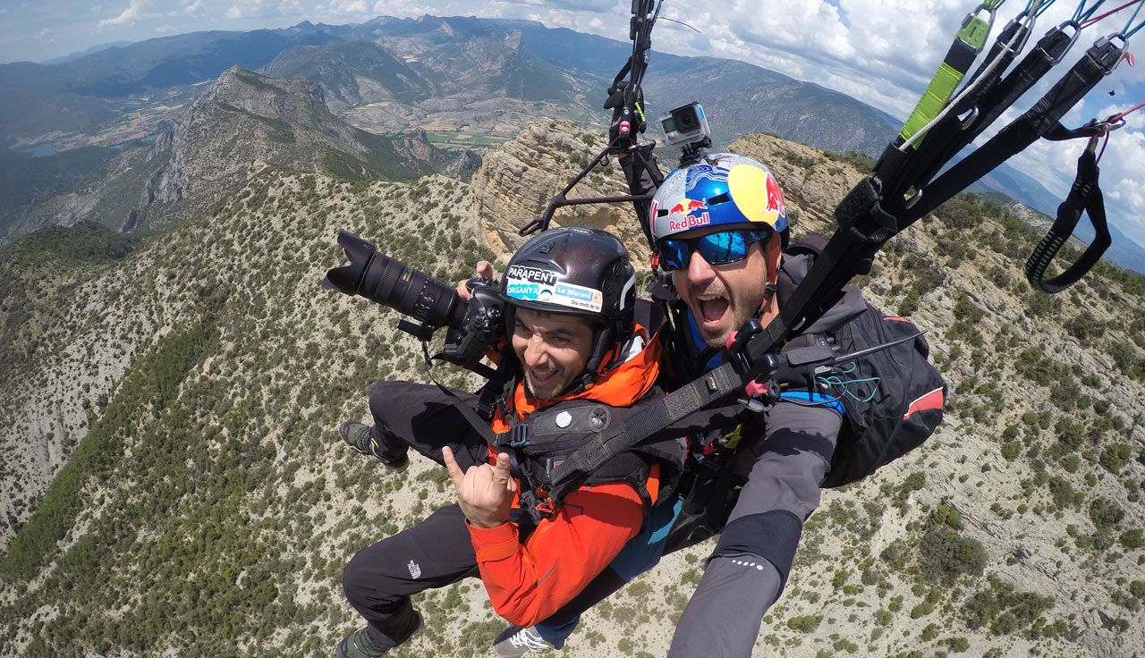 Parapente en Organyá