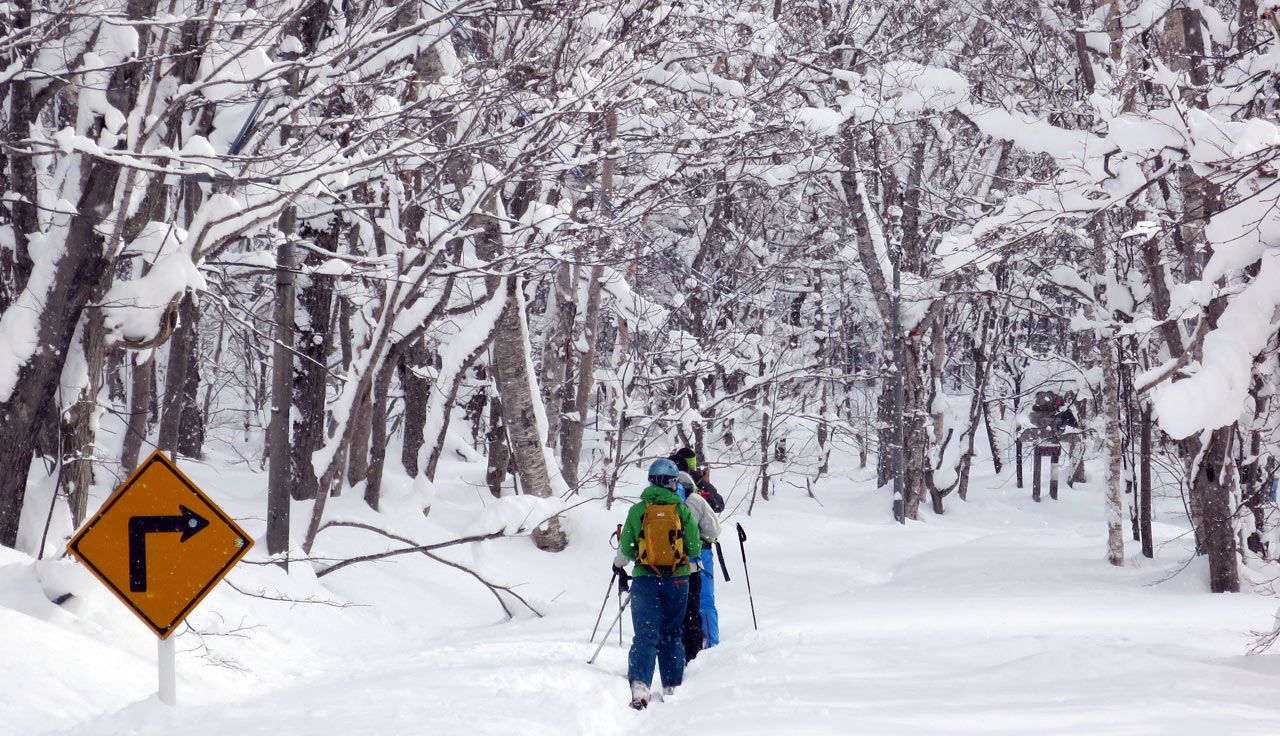 Skimo en Hokkaido