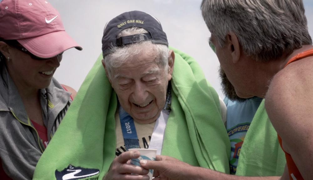 Corriendo por montaña con 97 años