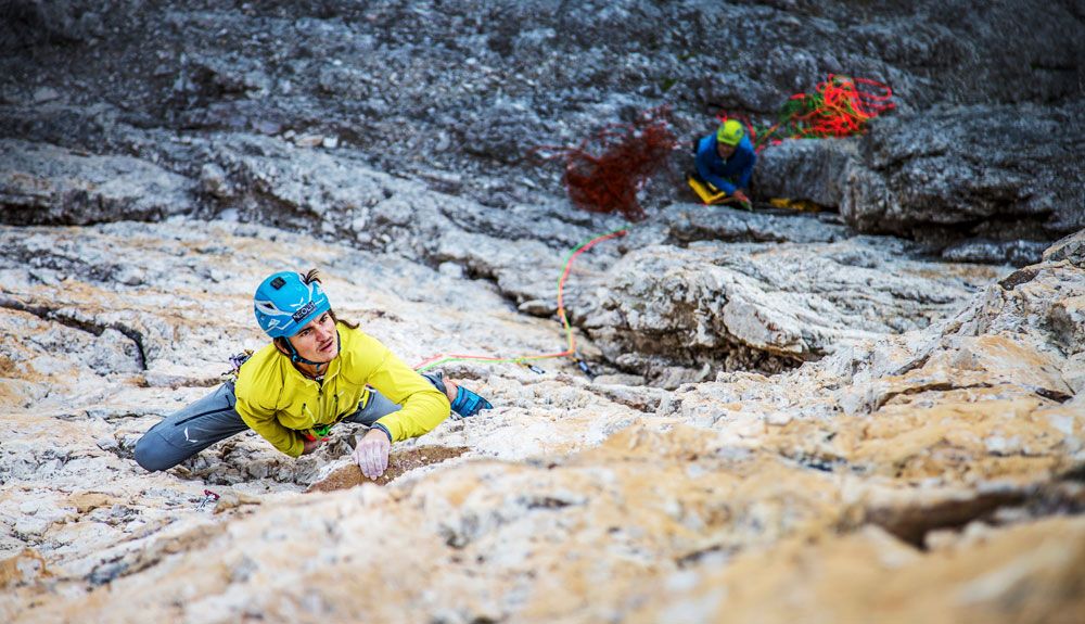 Escalada clásica con Salewa