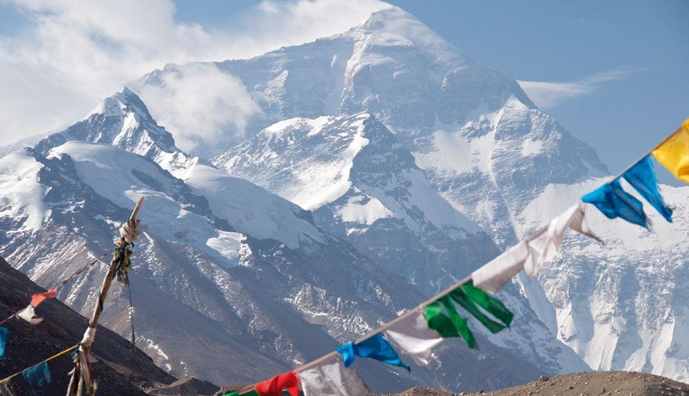 ¡El Everest cómo nunca lo había visto!