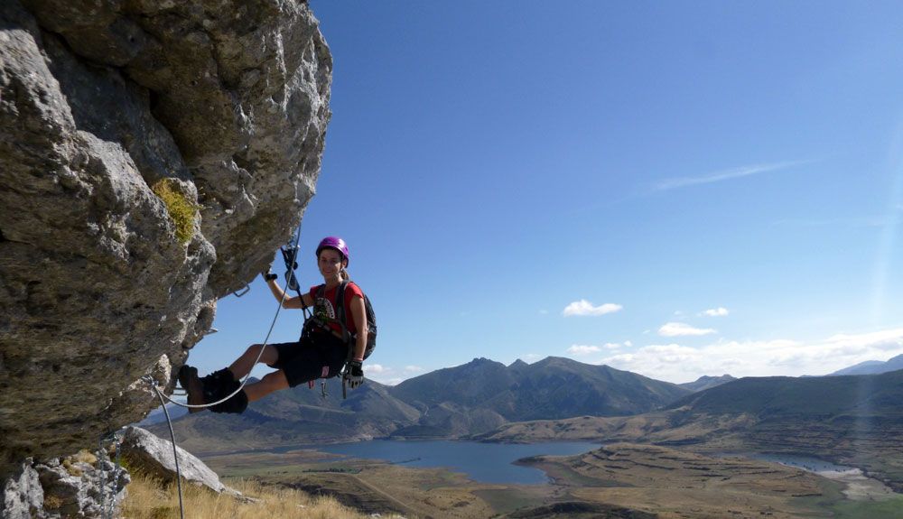 Vía ferrata Flores y Lagunas