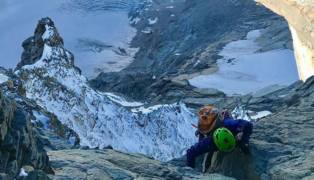 Andreas Steind y François Cazanelli escalan las cuatro aristas del Cervino ¡en 16 horas!