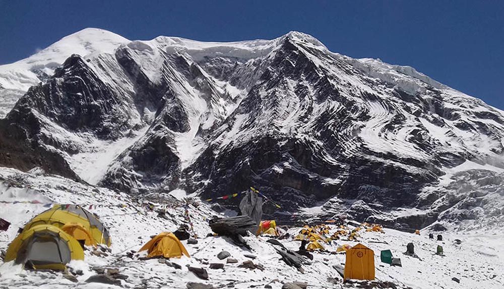 Un sherpa desaparecido en el Dhaulagiri