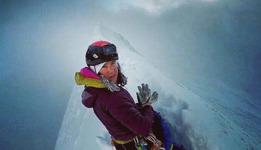 Liv Sansoz escala todos los cuatromiles de los Alpes