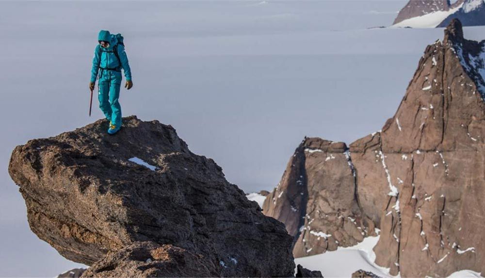 Aventureros superlativos en la Antártida