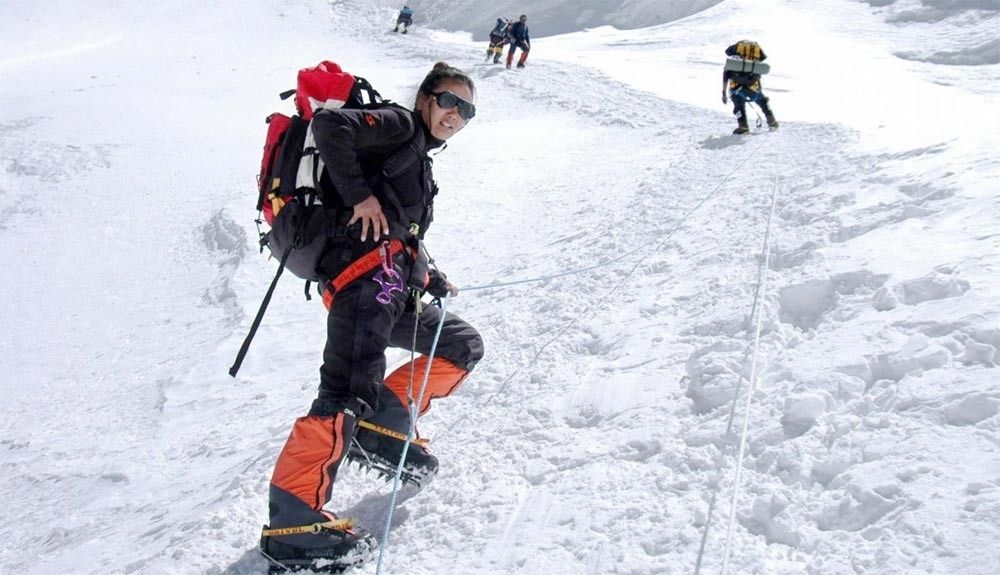 Lhakpa Sherpa en busca de patrocinio