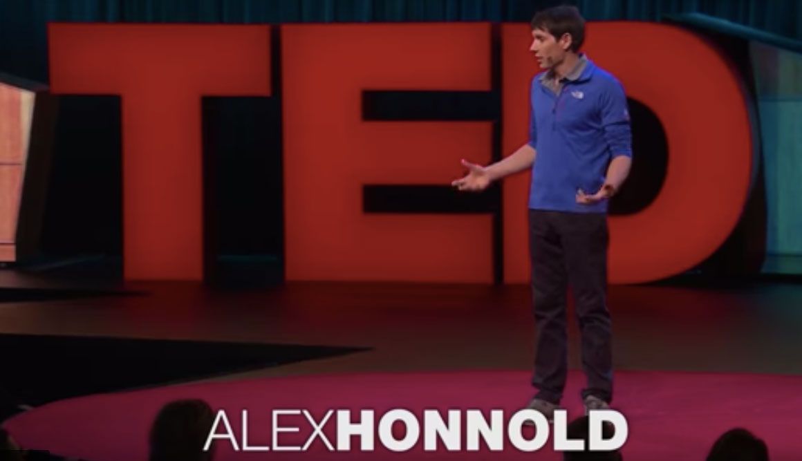 Ted Talks: Alex Honnold y El Capitán sin cuerda