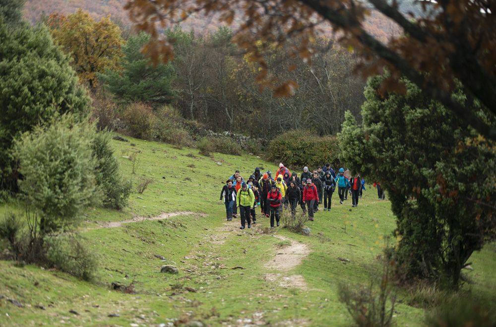Un día de trekking con Edurne Pasaban