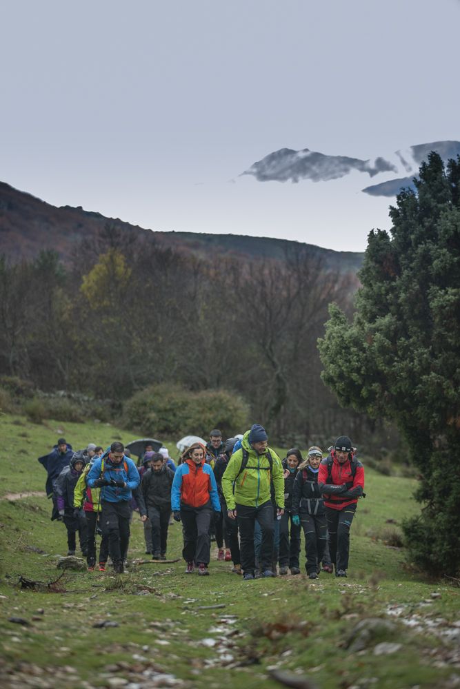 Un día de trekking con Edurne Pasaban