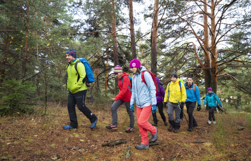 Un día de trekking con Edurne Pasaban