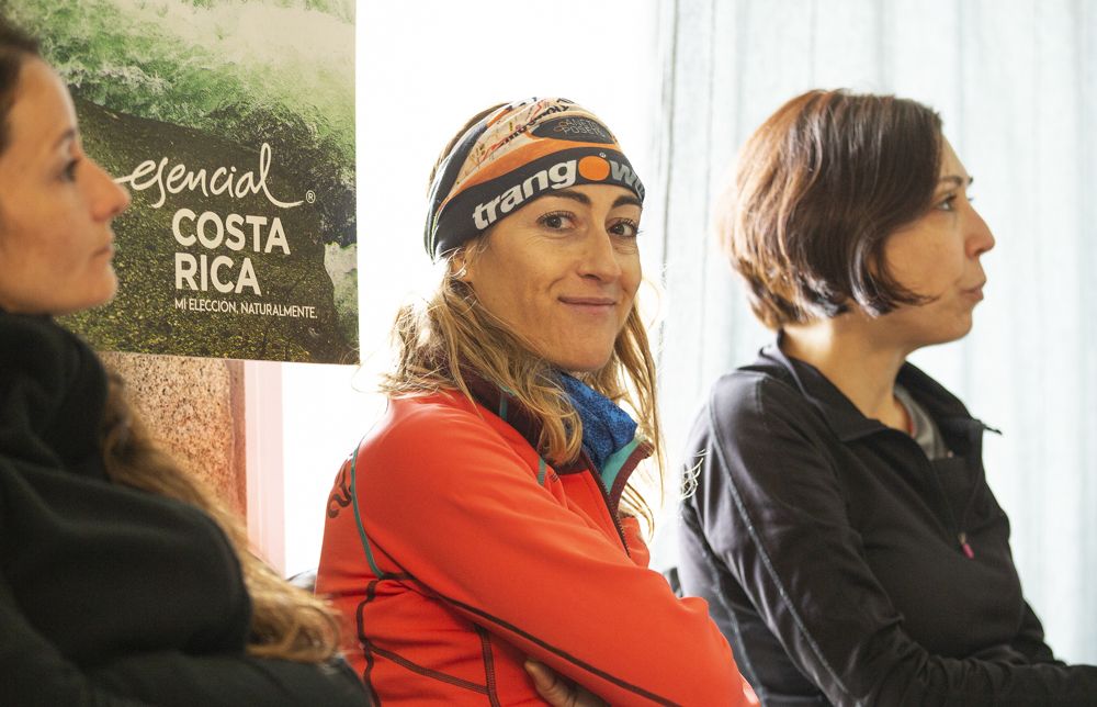 Un día de trekking con Edurne Pasaban
