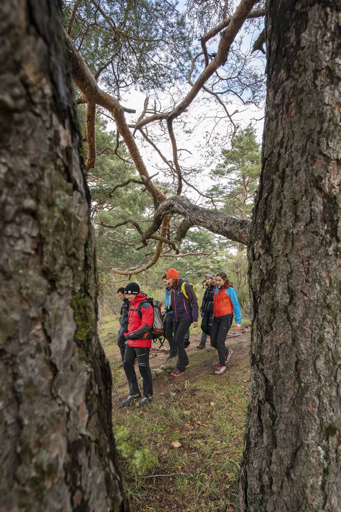 Un día de trekking con Edurne Pasaban en Guadarrama